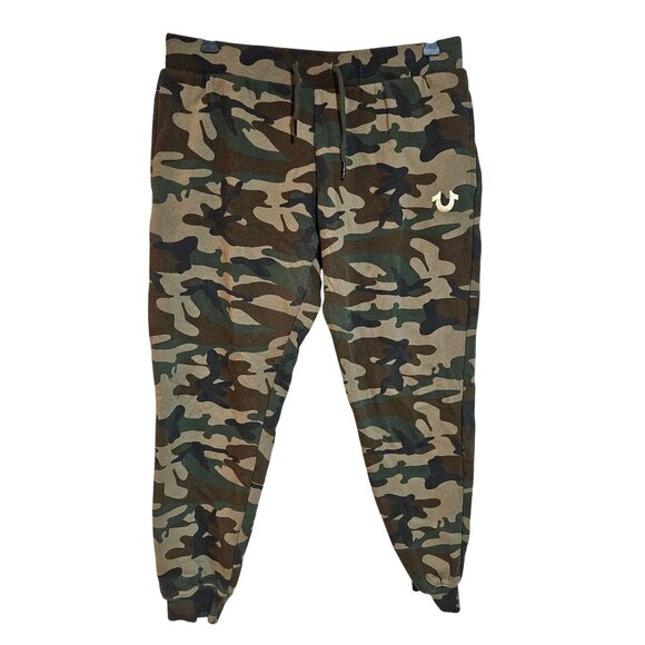 True Religion Joggers Camo XL Streetwear Athleisure Hypebeast Urban Style Unisex - Picture 1 of 15